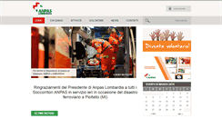 Desktop Screenshot of anpaslombardia.org